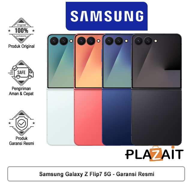 Samsung Galaxy Z Flip7 5G 12/256GB | 12/512GB - Garansi Resmi