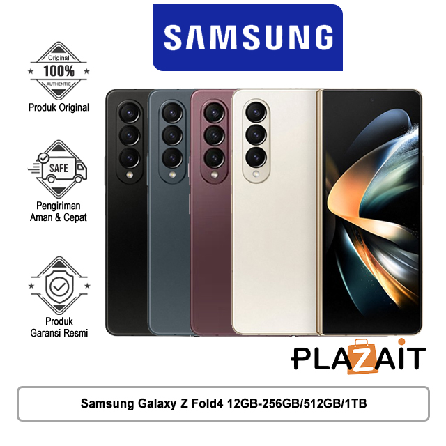 Samsung Galaxy Z Fold4 12GB-256GB/512GB/1TB Garansi Resmi