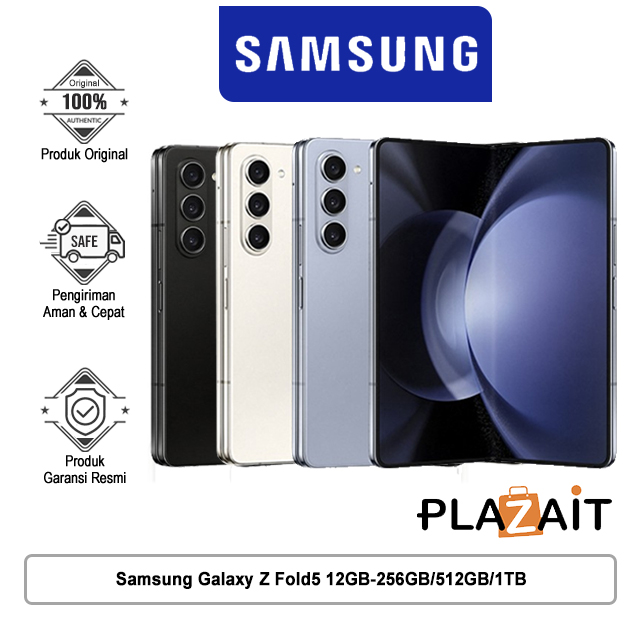 Samsung Galaxy Z Fold5 5G 12GB-256GB/512GB/1TB Garansi Resmi