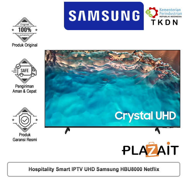 Samsung Hospitality Smart IPTV UHD HBU8000 Netflix