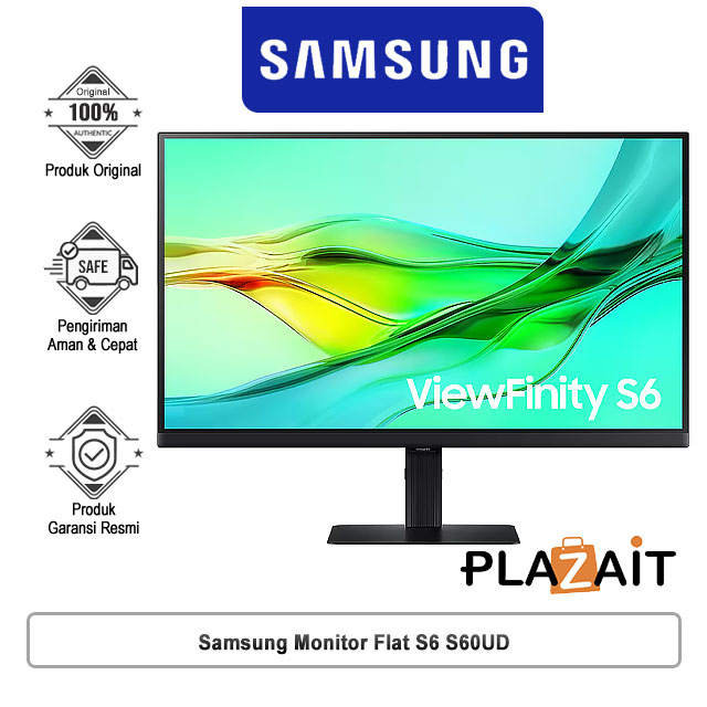 Samsung Monitor Flat S6 S60UD IPS 100Hz S27D604