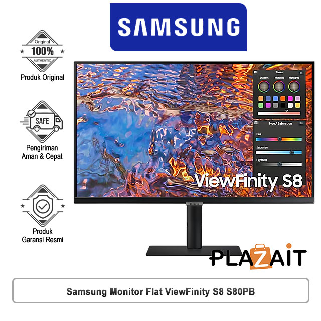 Samsung Monitor Flat ViewFinity S8 S80PB IPS 60Hz S27B800 | S32B800