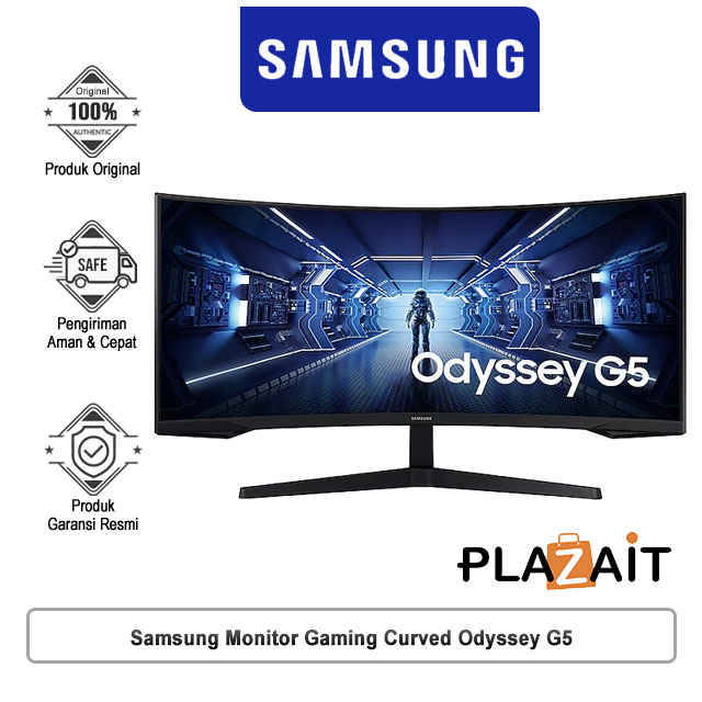 Samsung Monitor Gaming Curved Odyssey G5 VA 165Hz C34G55