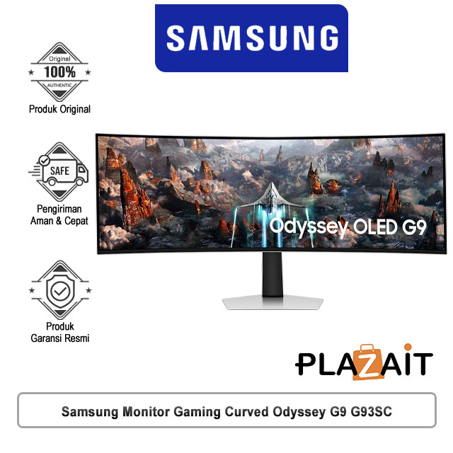 Samsung Monitor Gaming Curved Odyssey G9 G93SC OLED 240Hz S49CG934