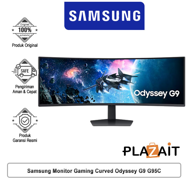 Samsung Monitor Gaming Curved Odyssey G9 G95C VA 240Hz S49CG954