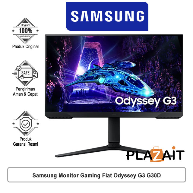 Samsung Monitor Gaming Flat Odyssey G3 G30D VA 180Hz S24DG302 | S27DG302