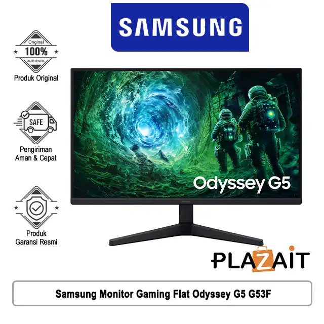Samsung Monitor Gaming Flat Odyssey G5 G53F QHD200Hz S27FG530