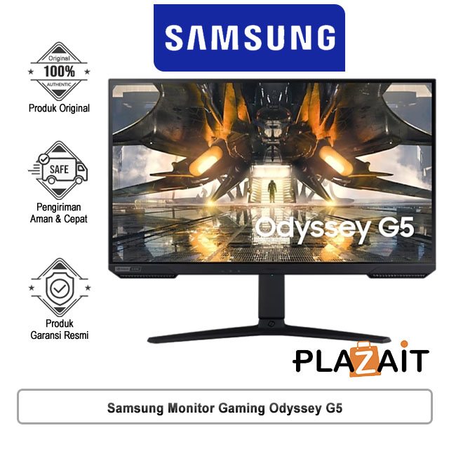 Samsung Monitor Gaming Flat Odyssey G5 IPS 165Hz S27AG524