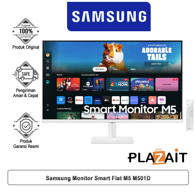 Samsung Monitor Smart Flat M5 M501D VA 60Hz S27DM501