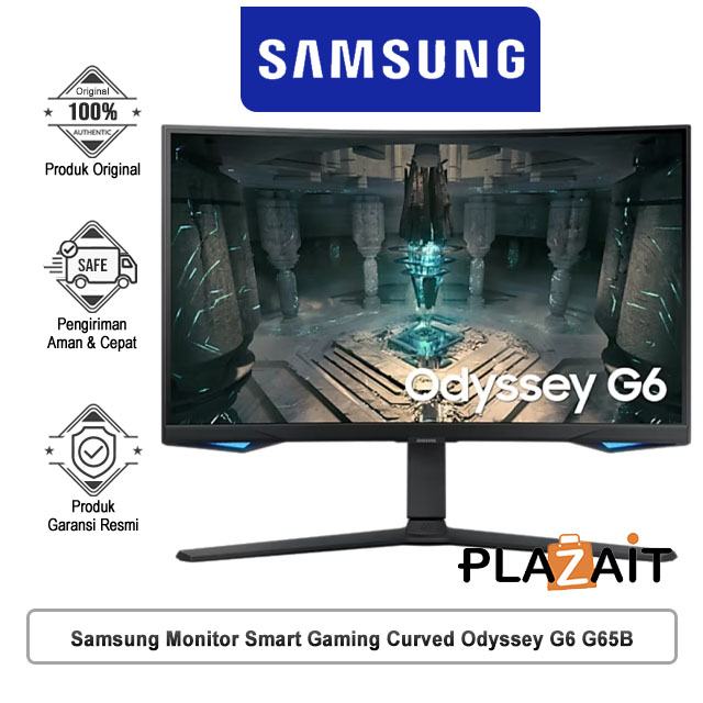 Samsung Monitor Smart Gaming Curved Odyssey G6 G65B VA 240Hz S27BG652 | S32BG652