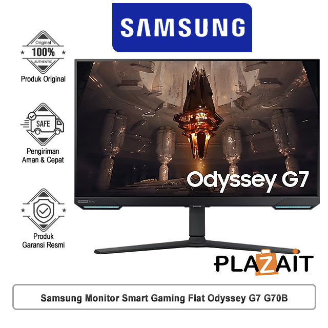 Samsung Monitor Smart Gaming Flat Odyssey G7 G70B IPS 144Hz S28BG700 | S32BG700