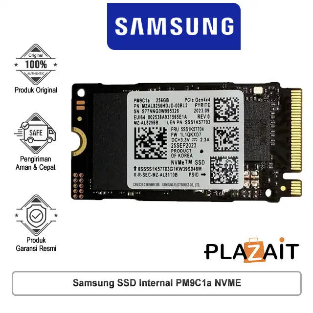 Samsung SSD Internal PM9C1a NVME - 256GB