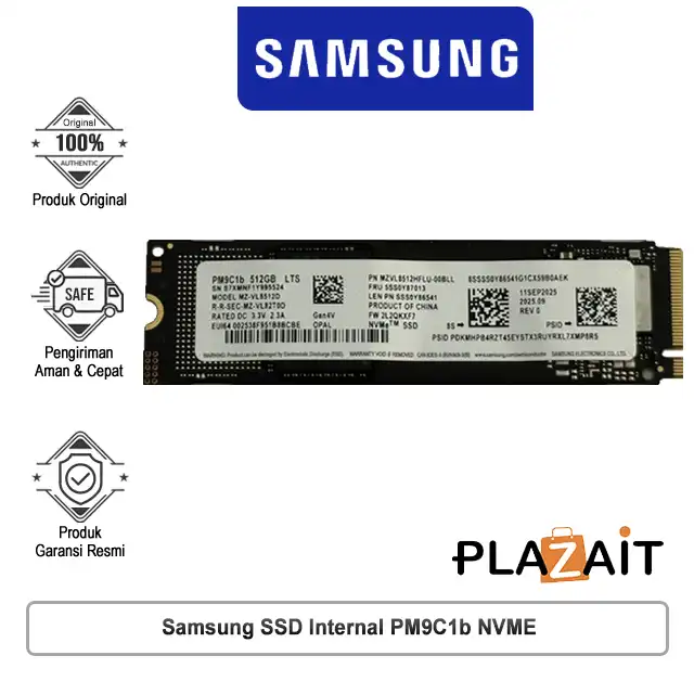 Samsung SSD Internal PM9C1b NVME - 512GB