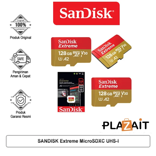 SANDISK Extreme MicroSDXC UHS-I