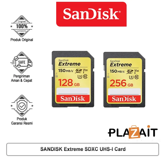 SANDISK Extreme SDXC UHS-I Card