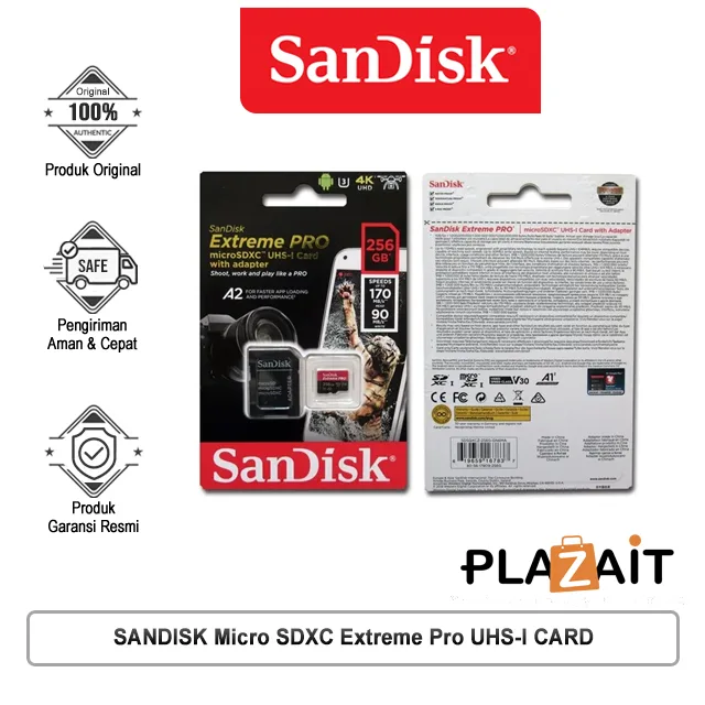 SANDISK Micro SDXC Extreme Pro UHS-I CARD