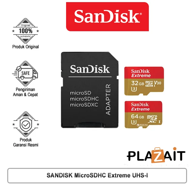 SANDISK MicroSDHC Extreme UHS-I