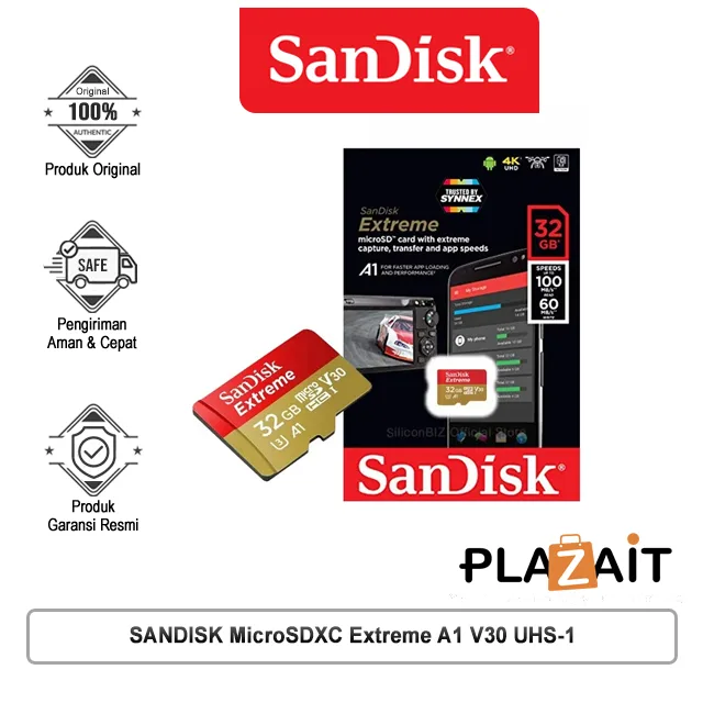 SANDISK MicroSDXC Extreme A1 V30 UHS-1