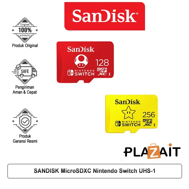 SANDISK MicroSDXC Nintendo Switch UHS-1