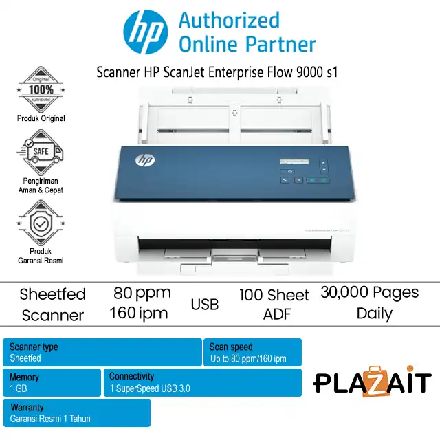 Scanner HP ScanJet Enterprise Flow 9000 s1