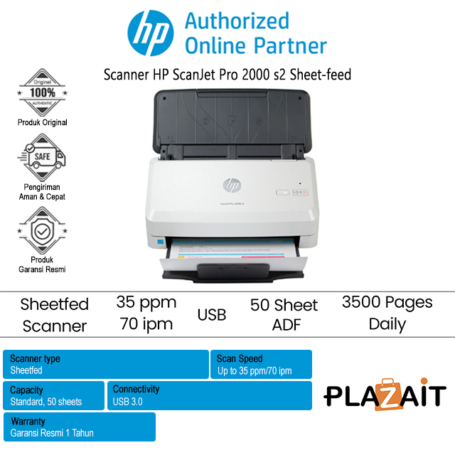 Scanner HP ScanJet Pro 2000 s2 Sheet Feed