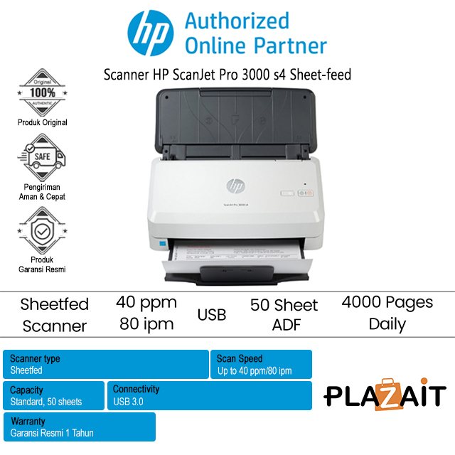 Scanner HP ScanJet Pro 3000 s4 Sheet Feed