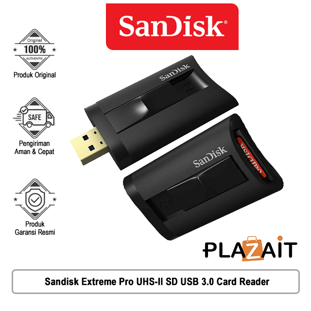 Sandisk Extreme Pro UHS-II SD USB 3.0 Card Reader [SDDR-329-G46]