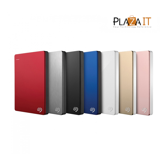 SEAGATE HDD BACKUP PLUS SLIM 2.5" 5TB (ROSE GOLD, GOLD, RED, BLUE, GREY, BLACK)