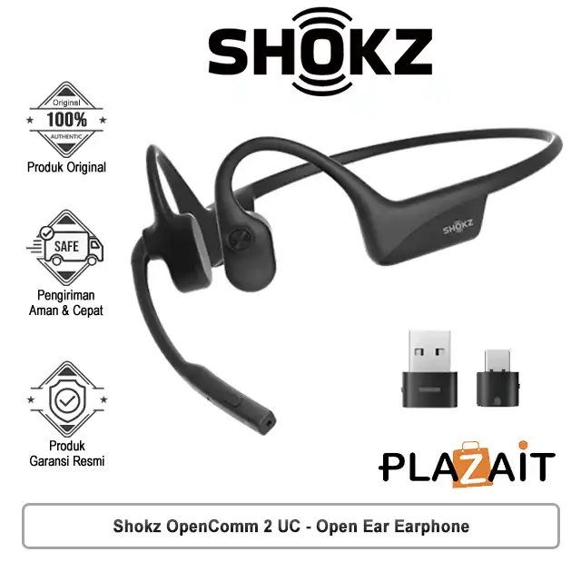 Shokz OpenComm 2 UC - Open Ear Earphone