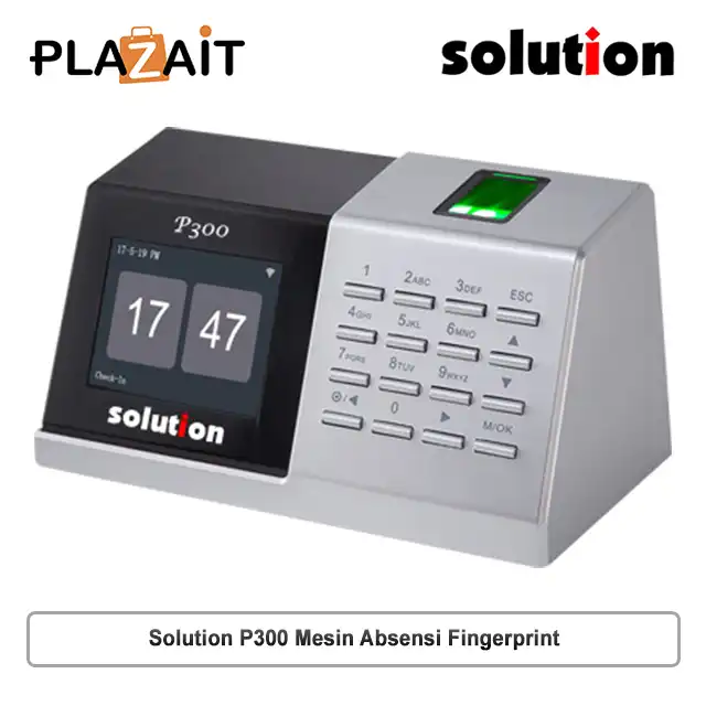 Solution P300 Mesin Absensi Fingerprint