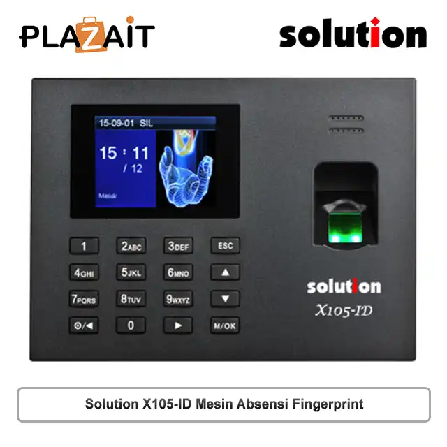 Solution X105-ID Mesin Absensi Fingerprint