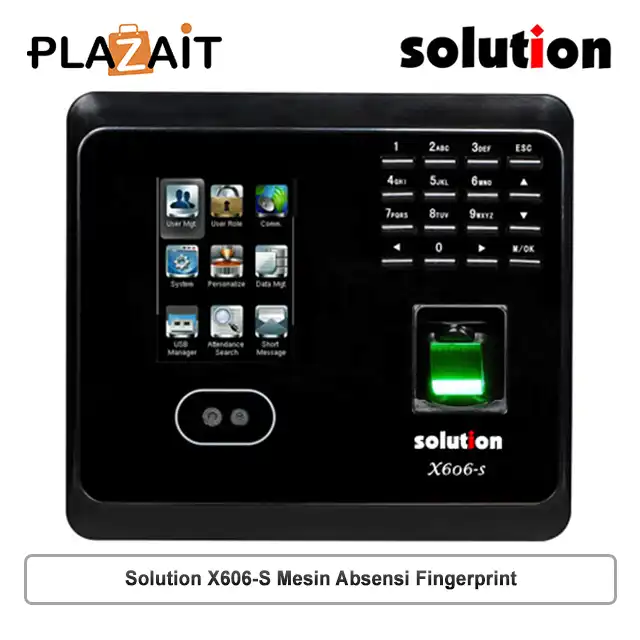 Solution X606-S Mesin Absensi Fingerprint