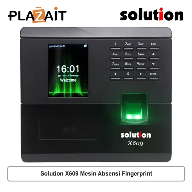 Solution X609 Mesin Absensi Fingerprint