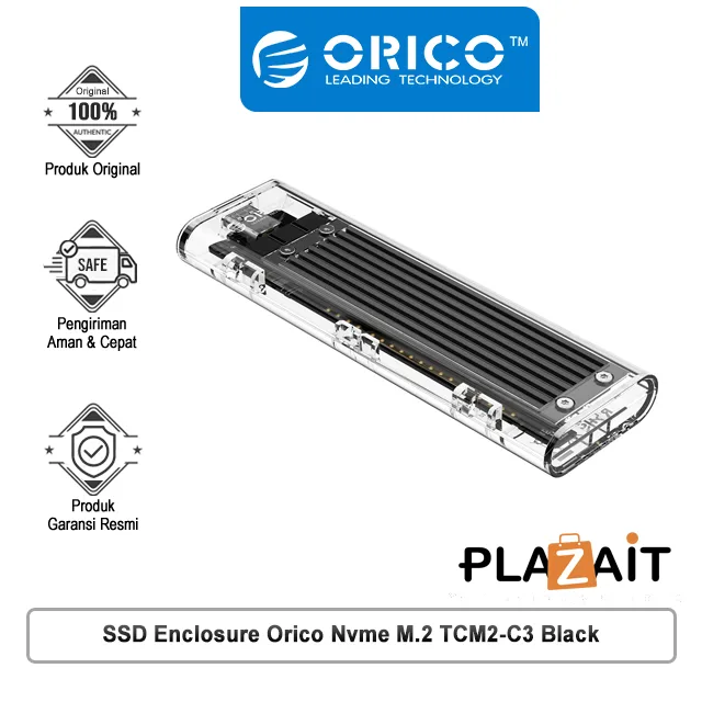 SSD Enclosure Orico Nvme M.2 TCM2-C3 Black