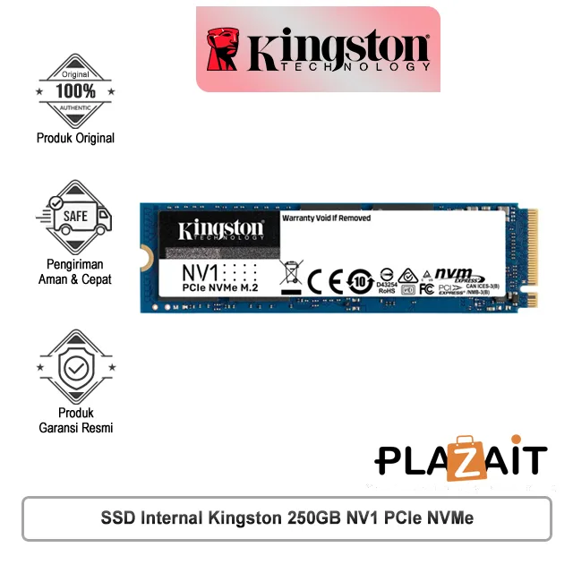 SSD Internal Kingston 250GB NV1 PCIe NVMe
