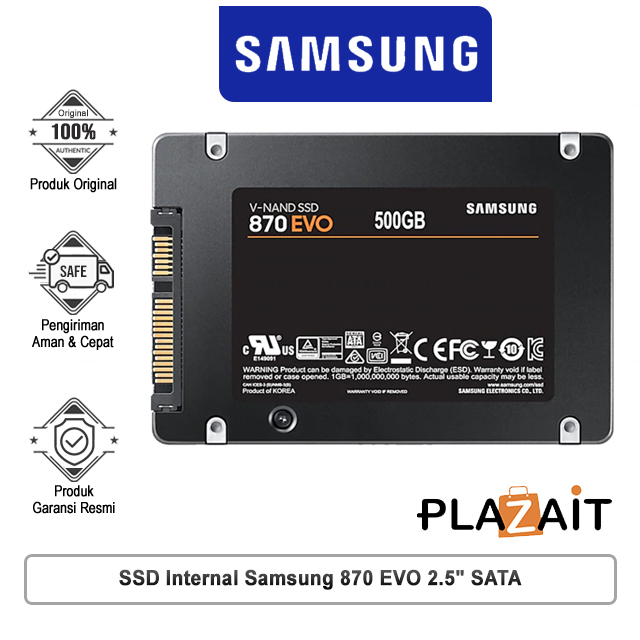 SSD Internal Samsung 870 EVO 2.5" SATA