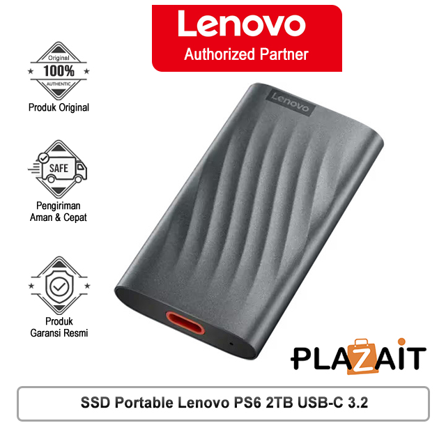 SSD Portable Lenovo PS6 2TB USB-C 3.2