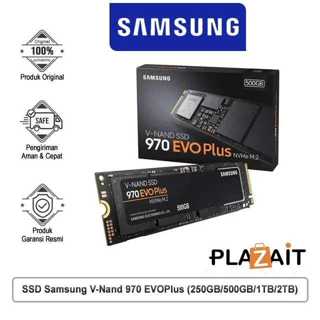 SSD Samsung V-Nand 970 EVOPlus NVMe M.2