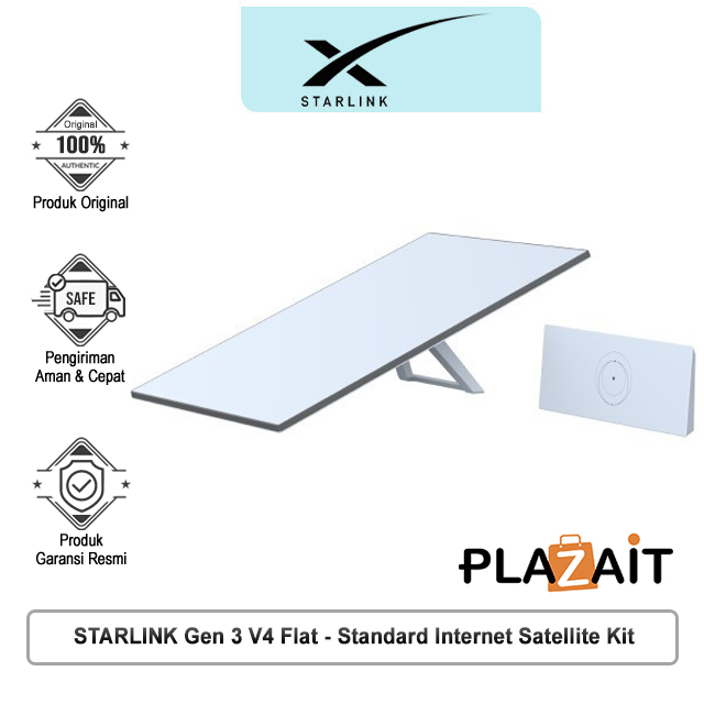 STARLINK Gen 3 V4 Flat - Standard Internet Satellite Kit