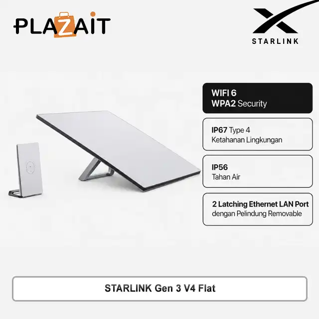 STARLINK Gen 3 V4 Flat - Standard Internet Satellite Kit