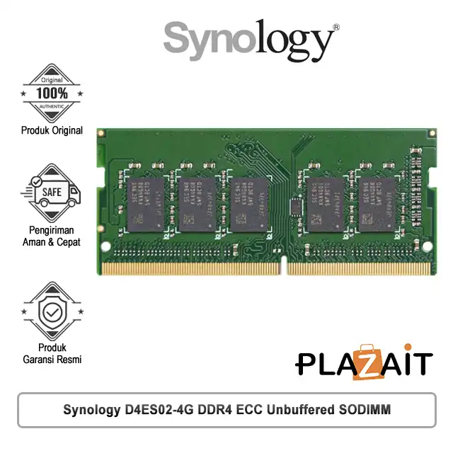 Synology D4ES02-4G DDR4 ECC Unbuffered SODIMM