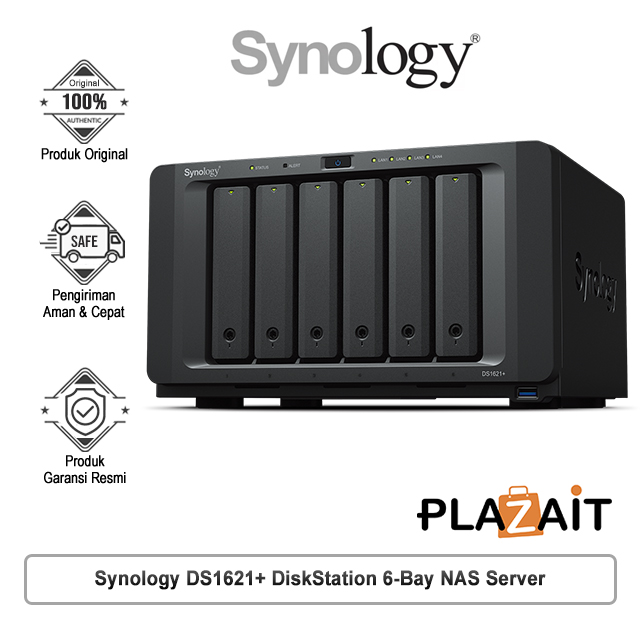 Synology DS1621+ DiskStation 6-Bay NAS Server Storage Cloud DS 1621+