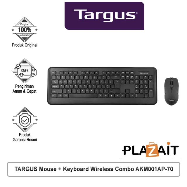 TARGUS Mouse + Keyboard Wireless Combo AKM001AP-70