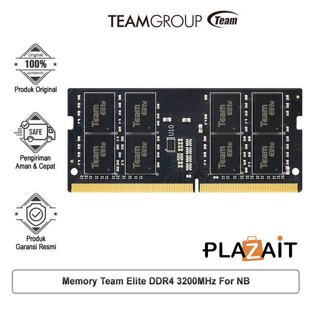Team Elite Memory DDR4 3200MHz For NB