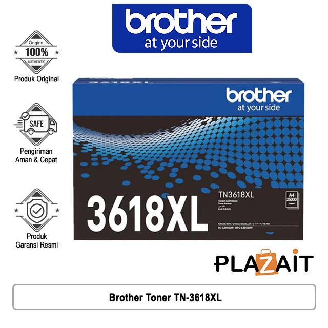 Brother Toner TN-3618XL Black (25.000 pages)