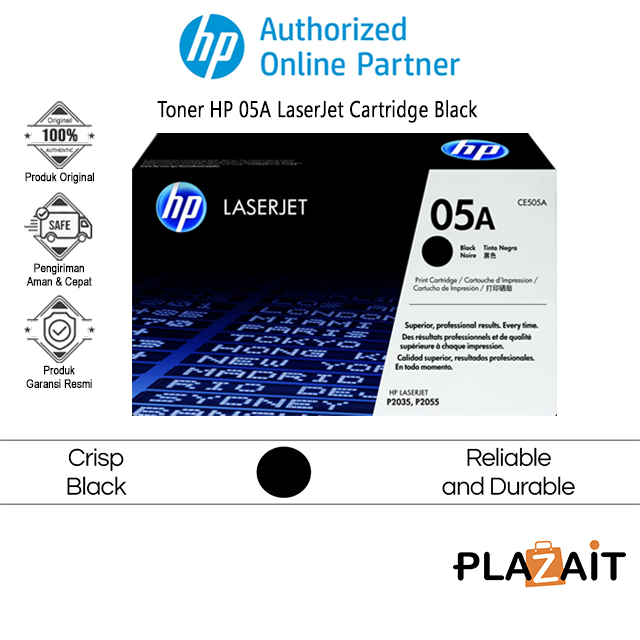 Toner HP 05A Original LaserJet Cartridge Black