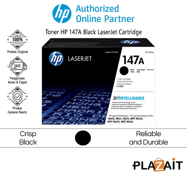 HP Toner 147A Original Laserjet Cartridge Black
