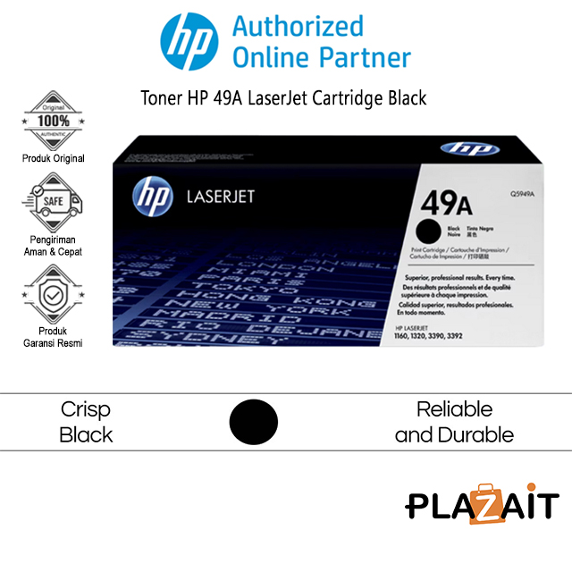 Toner HP 49A Original LaserJet Cartridge Black
