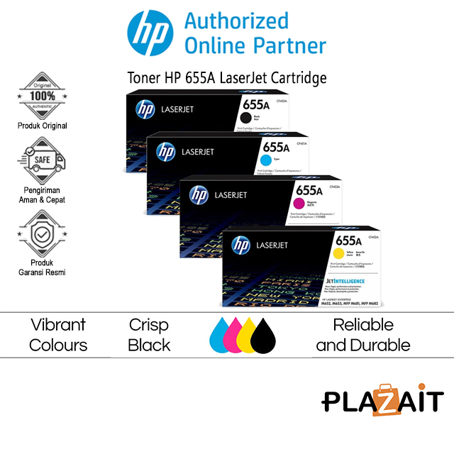 Toner HP 655A Original LaserJet Cartridge