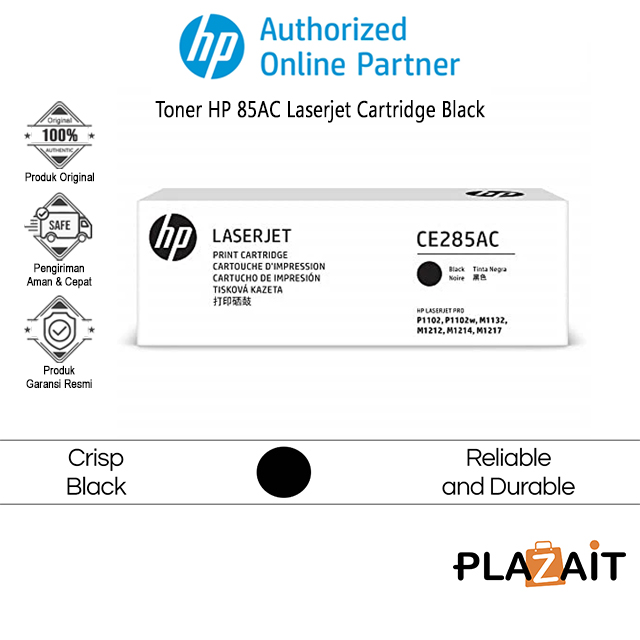 Toner HP 85AC Original LaserJet Cartridge Black
